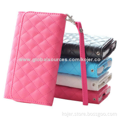Lovely Wallet Style Universal Mobile Phone Cases/Bags, Various Colors to Choose